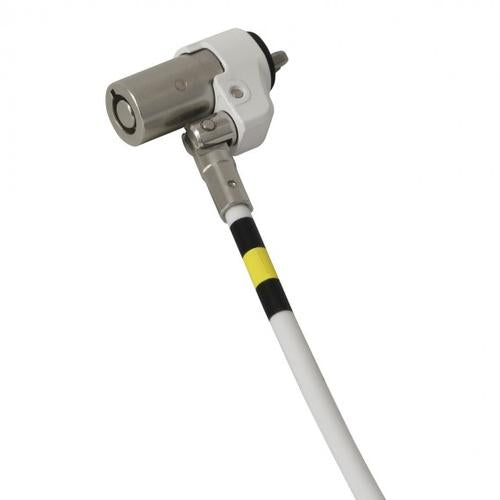 Mobilis 001272 kabelslot Zwart, Wit, Geel 2 m