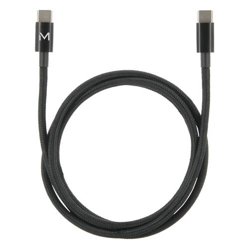 Mobilis 001389 USB-kabel USB 2.0 1 m USB C Zwart