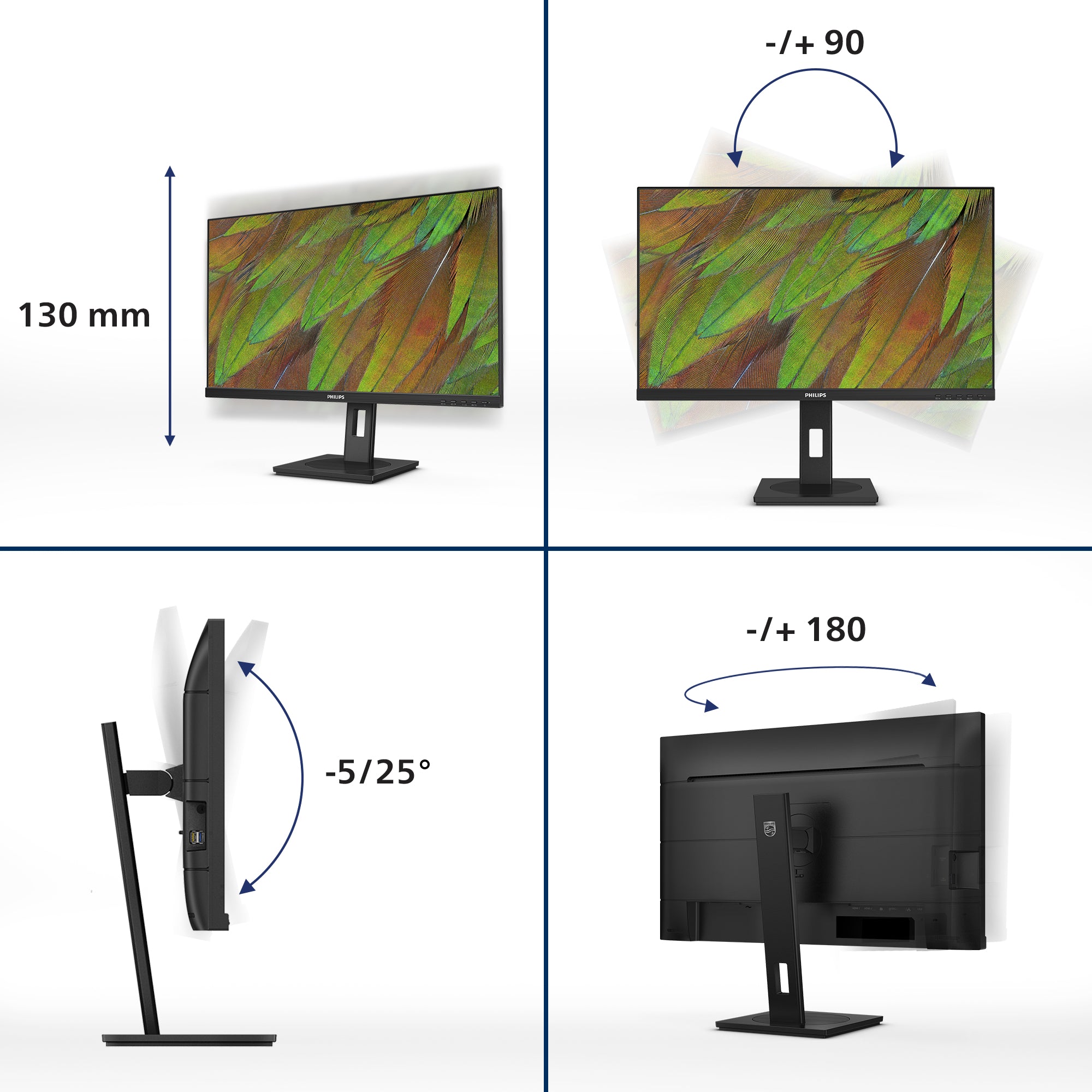 27B1U3900 27i IPS UHD 4K Docking 4 ms 38 40x2160 60Hz Wid 16/9 USB-C -DP-2xHDMI-R J45-4xUSB 3.2 Brightness 350 cd/m S Cont rastratio 50M:1Viewing angle 178/178