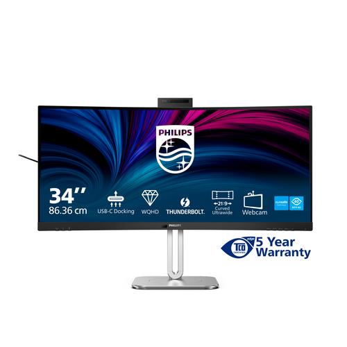 34B2U6603CH 34i CURVE VA UWQHD 21/9 TB4 USB-C Docking 4 ms 3440x1440120Hz TB4 3 xUSB-C -DP-2xHDMI-DPout-RJ45 & 4xUSB 3.2 & USB-C Brightness550 cd/m S Contrast