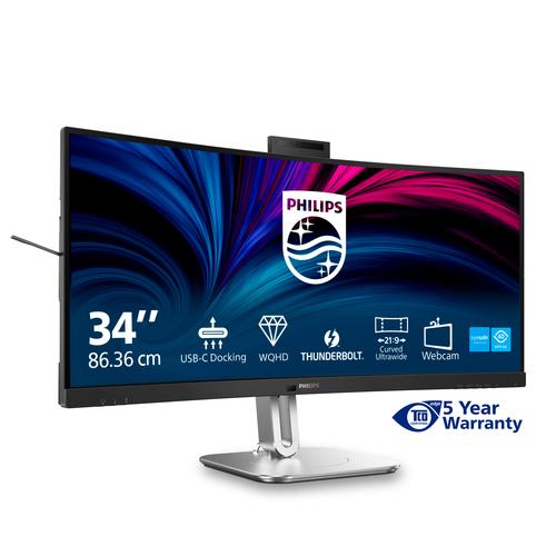 34B2U6603CH 34i CURVE VA UWQHD 21/9 TB4 USB-C Docking 4 ms 3440x1440120Hz TB4 3 xUSB-C -DP-2xHDMI-DPout-RJ45 & 4xUSB 3.2 & USB-C Brightness550 cd/m S Contrast