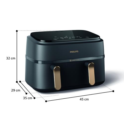 Philips 3000 series NA352/00 Airfryer met twee manden