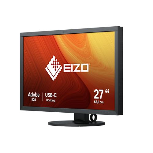Eizo 27 Inch ColorEdge 2560 x 1440/ Black/ IPS/ 16MS/ 350CD/m2/ 100:1/ USB 3.1/ Led Backlight