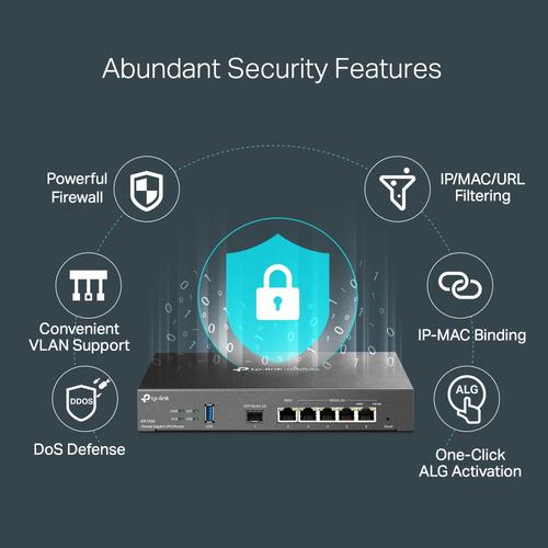 TP-Link SafeStream Gigabit Multi-WAN VPN Router