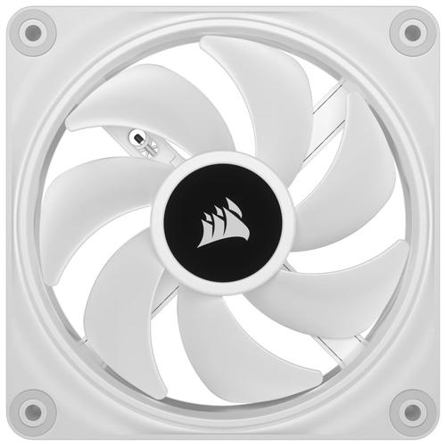 Corsair QX RGB Series iCUE LINK QX120 RGB WHITE120mm Magnetic Dome RGB Fan Starter Kit