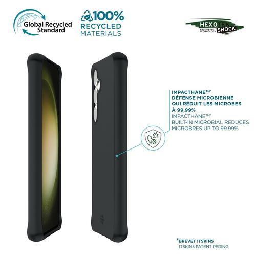 SPECTRUM_R Case for Galaxy S24 - Solid Black Mat - Soft bag