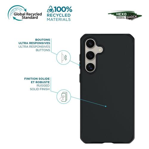SPECTRUM_R Case for Galaxy S24 - Solid Black Mat - Soft bag