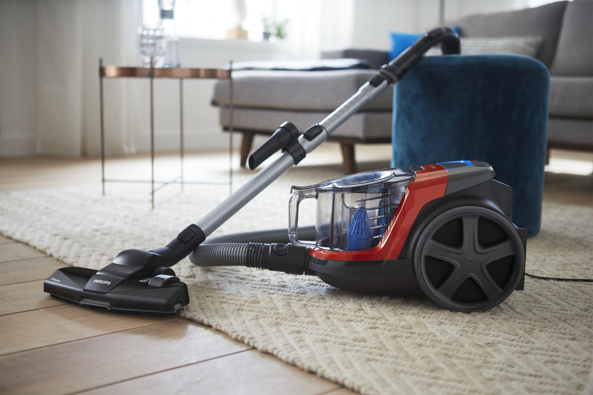 Vacuum cleaner 900W PC5 TriActive nozzle NO Hard floor nozzle plastic wheels | Monza Red
