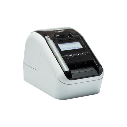 Brother Netwerk labelprinter 2 kleuren printer 12 tot 62 mm DK voorgestanste labels & DK doorlopende tape automatisch snijmechanisme