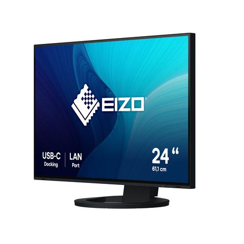 Eizo Flexscan/ 24 Inch Widescreen/ 1920 x 1200/ Black/ IPS/ 5MS/ 350 cd/m2/ 1000:1/ 5 year warrenty on site