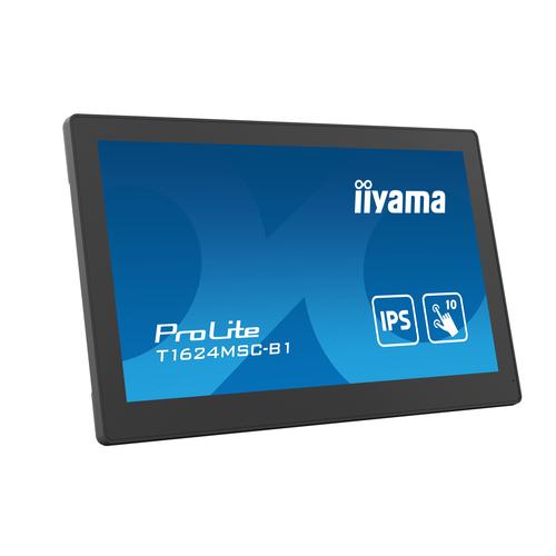 Iiyama 15 6iW LCD Projective Capacitive 10-Points Full HD Touch Bezel Free IPS