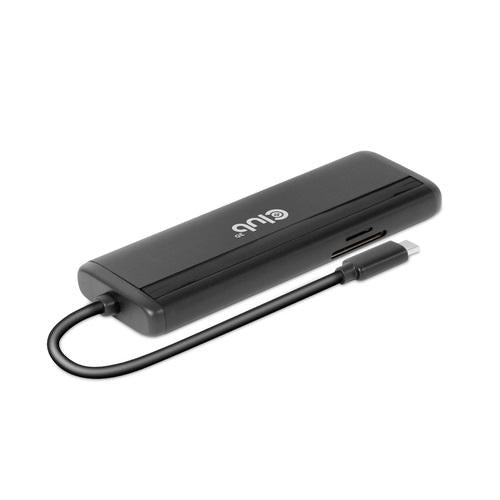 Club 3D USB Gen 1 Type-C 8-in-1 MST Dual 4K60HzDisplay Travel Dock