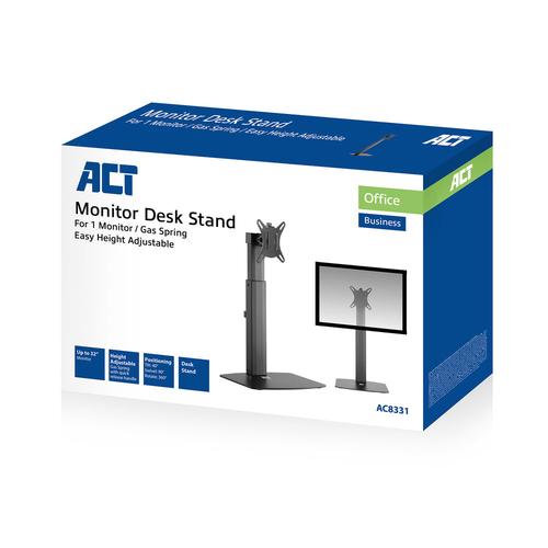 ACT Monitor desk stand gas spring 1 Screen