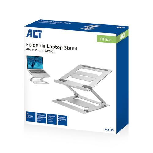 ACT Laptop stand foldable aluminium