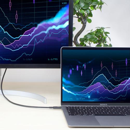 ACT USB-C Connection Cable USB 4 40Gbps 240W Thunderbolt 4 Official USB-IF Certified 0.8 Meter