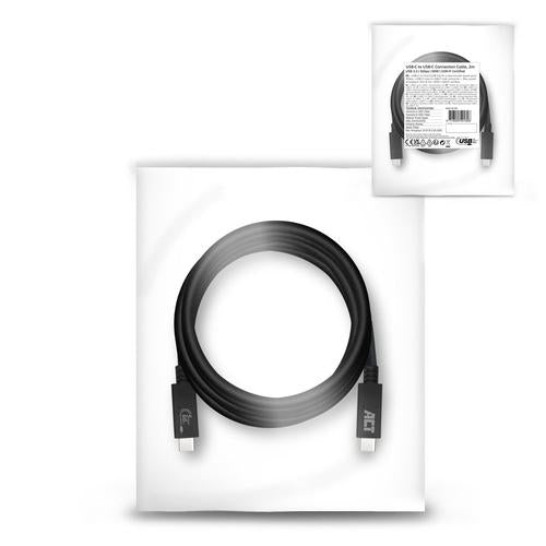 ACT USB-C Connection Cable USB 3.2 Gen1 (5Gbps) 60W Official USB-IF Certified 2.0 Meter