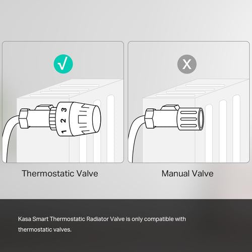 TP-Link Kasa Smart Thermostatic Radiator Valve Starter Kit