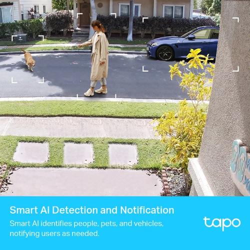 TP-Link Smart Wire-Free Security Camera 2 Camera System: 2 x Tapo C420 1 x Tapo H200