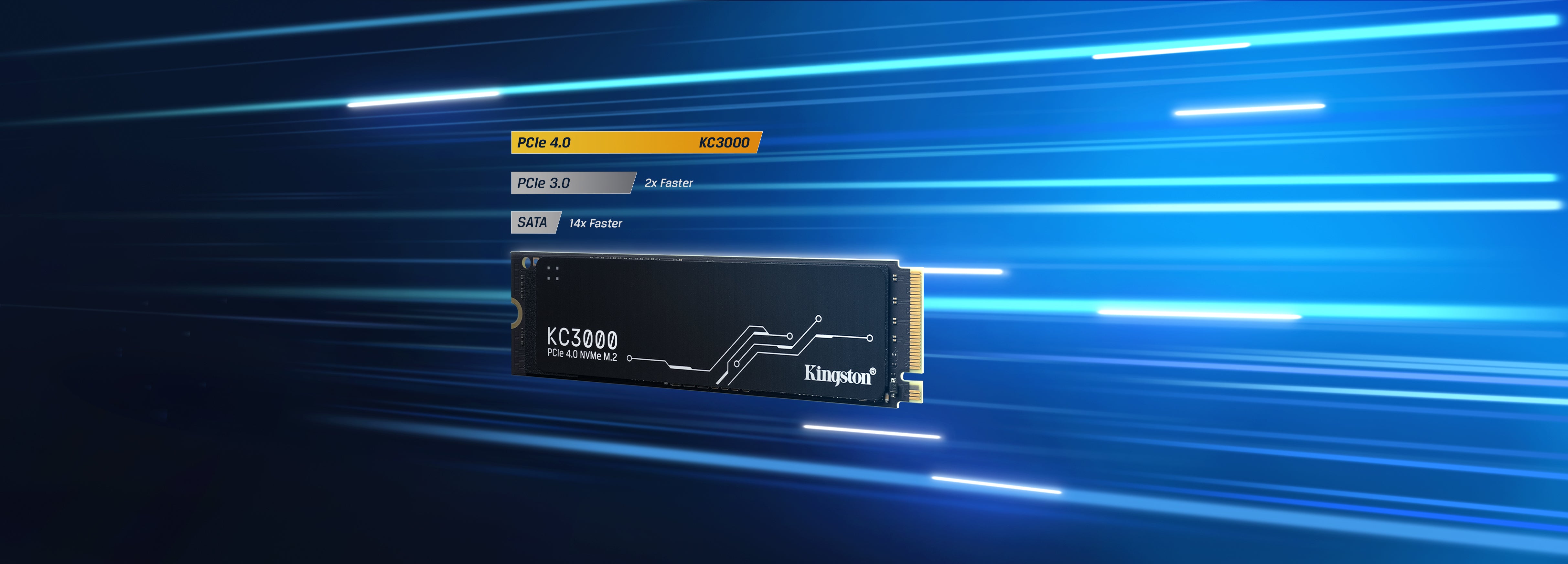 1024G KC3000 PCIe 4.0 NVMe M.2 SSD