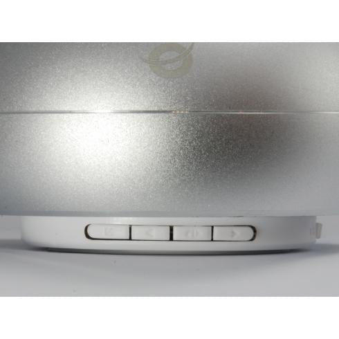 Conceptronic BEATTIE 01S draadloze Bluetooth-luidspreker, micro-USB, 3W, 150 - 20.000 Hz, zilver