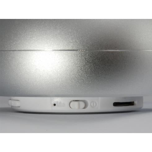 Conceptronic BEATTIE 01S draadloze Bluetooth-luidspreker, micro-USB, 3W, 150 - 20.000 Hz, zilver