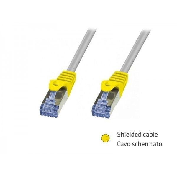 ADJ 310-00057 Netwerkkabel, S/FTP, Cat. 6, 5M, Beige, BLISTER