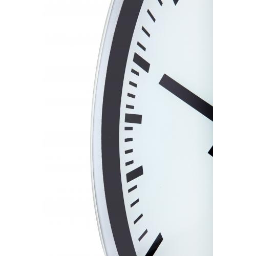 NeXtime klok 3031 Magic - Streep, 25x35,2 cm, Wand, Wit