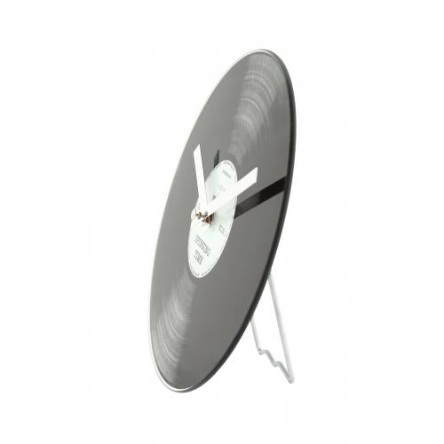 NeXtime klok 5163 Little Spinning Time, Ø20 cm, Wand, Zwart