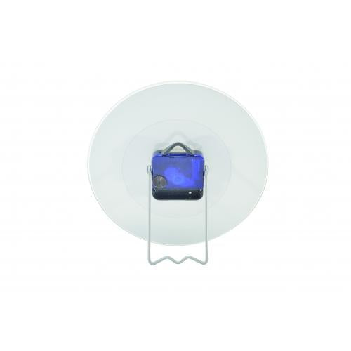 NeXtime klok 5172 Little Disco, Ø20 cm, Wand, Zilver