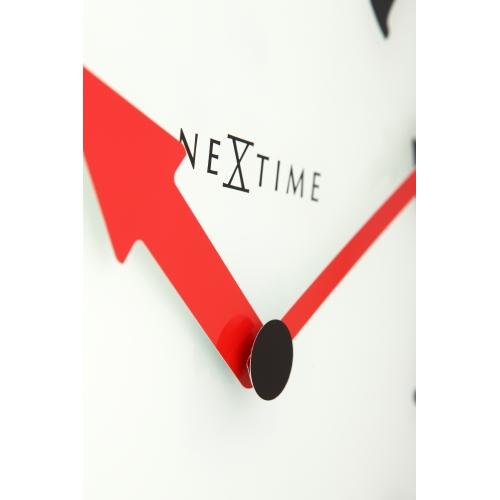 NeXtime klok 8151 Jongen, Ø43 cm, Wand, Wit/ Blauw/ Zwart/ Rood