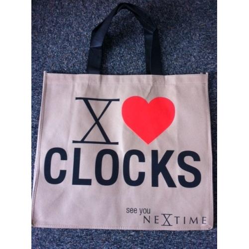 NeXtime tas, beige/zwart