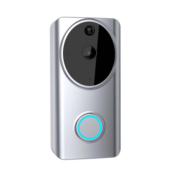 WOOX R4957 Smart Video Deurbel + indoor bel (chime), Tweerichtingsaudio, Amazon & Google, App