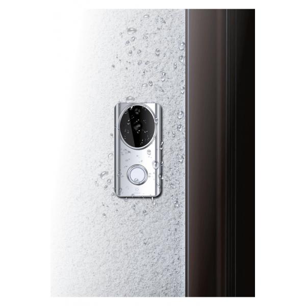 WOOX R4957 Smart Video Deurbel + binnenbel (gong), Tweerichtingsaudio, Amazon & Google, App