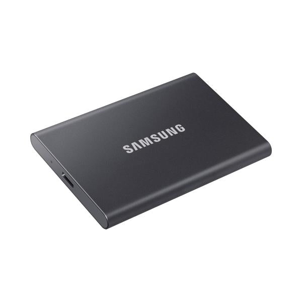 Samsung MU-PC2T0T/WW T7 draagbare SSD, 2000 GB, USB Type-C, 3.2 Gen 2, 1050 MB/s, wachtwoord, grijs