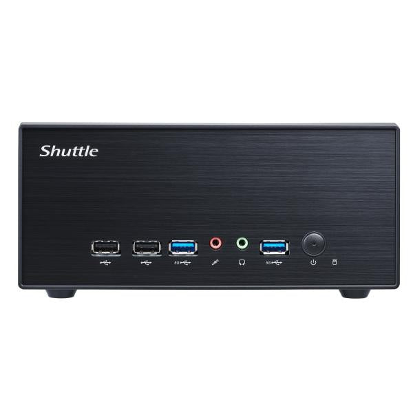 Shuttle XH510G2 XPC Slim PC Barebone, Intel H510, LGA1200, 2x DDR4 (max.64GB) 2,5
