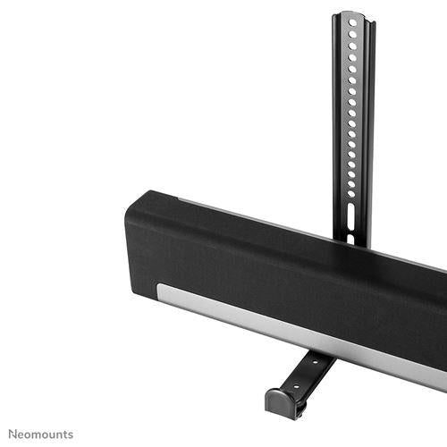 Neomounts AWL29-650BL1 Soundbar VESA Mount, 15 kg, Distance to wall: 7,7 - 21,5 cm