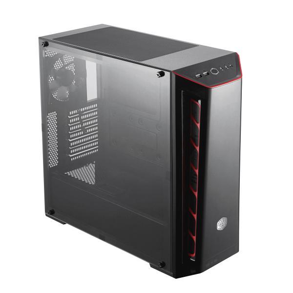 Cooler Master MB520-KGNN-S01 MasterBox 520 Zwart, ATX, Midi-Tower, Rand-tot-rand transparant venster
