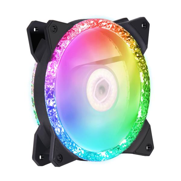 Cooler Master MFY-B2DN-20NPA-R1 MF120 Prismatisch, 3-pins ARGB, 120 mm, 650-2000 RPM, 8 - 27 dBA