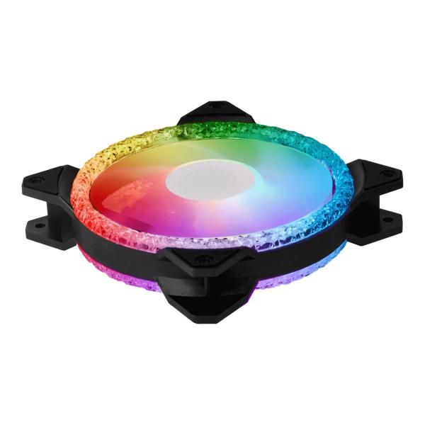 Cooler Master MFY-B2DN-20NPA-R1 MF120 Prismatisch, 3-pins ARGB, 120 mm, 650-2000 RPM, 8 - 27 dBA