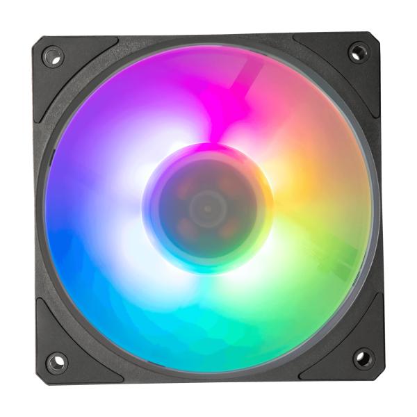 Cooler Master MFZ-M2DN-24NP2-R1 Mobius 120P ARGB, 120 MM, 2400 RPM, 30 dB, 75,2 CFM, Zwart