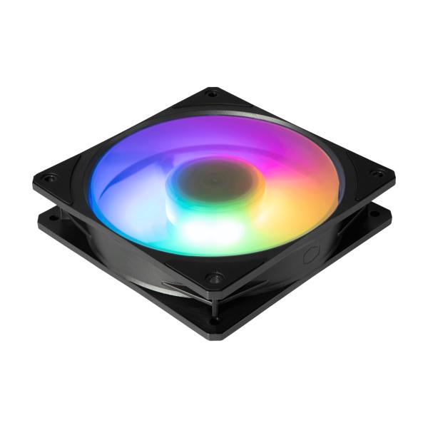 Cooler Master MFZ-M2DN-24NP2-R1 Mobius 120P ARGB, 120 MM, 2400 RPM, 30 dB, 75,2 CFM, Zwart