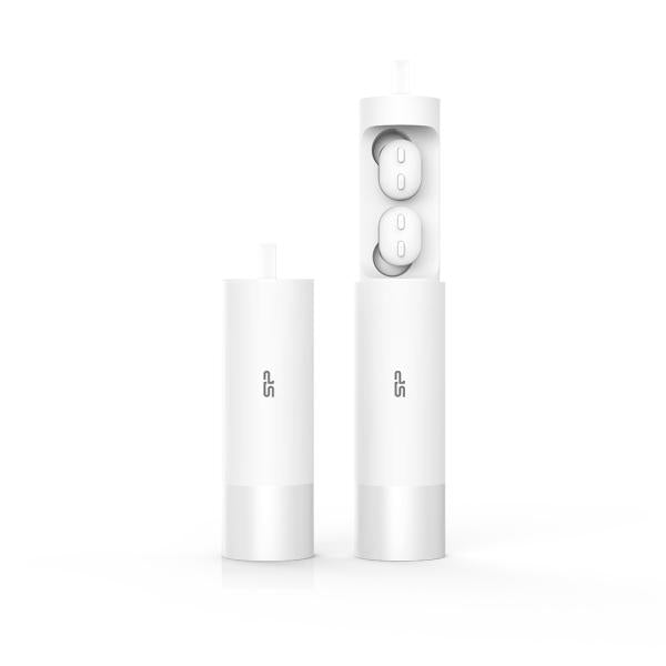 Silicon Power SP5MWASYBP81BT0W Blast Plug BP81-headset, Draadloos/Bluetooth 5.0, Bellen/Muziek, Wit