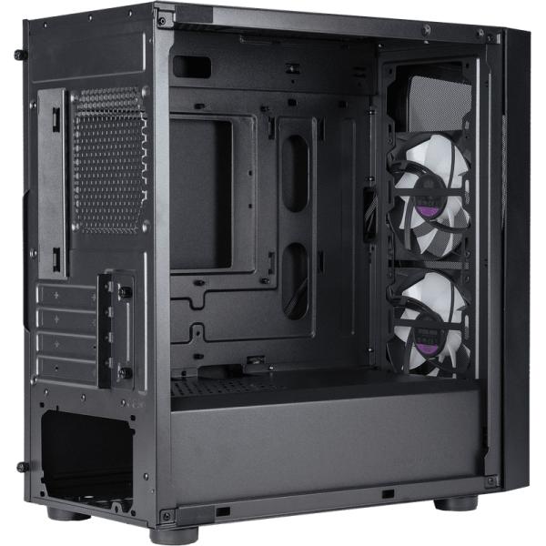 Cooler Master CP320-KGNN-S00 CMP 320, mATX, Midi-Toren, 120 mm, Venster, ARGB, Zwart