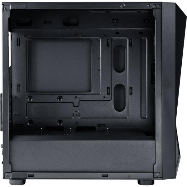 Cooler Master CP320-KGNN-S00 CMP 320, mATX, Midi-Toren, 120 mm, Venster, ARGB, Zwart