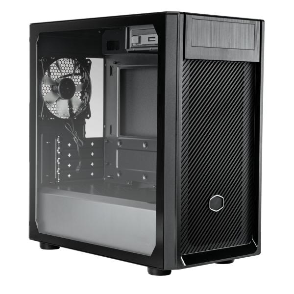 Cooler Master E300-KG5N-S00 Elite 300 met ODD, transparant glazen venster, mATX, 120 m, USB 3.2 Gen 1
