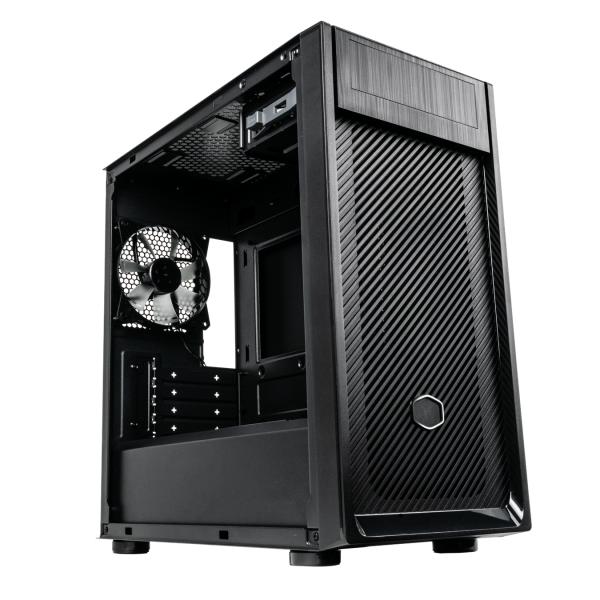 Cooler Master E300-KG5N-S00 Elite 300 met ODD, transparant glazen venster, mATX, 120 m, USB 3.2 Gen 1