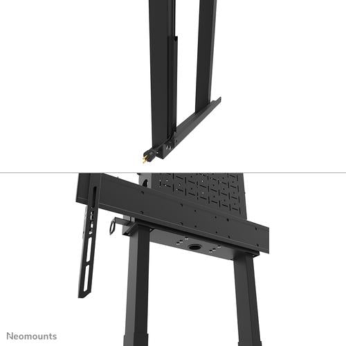 Neomounts Neomounts Move Lift Motorised Wall Stand incl. storage box 10 cm. Wheels VESA 100x100 up to 800x600