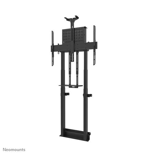 Neomounts Neomounts Move Lift Motorised Wall Stand incl. storage box 10 cm. Wheels VESA 100x100 up to 800x600