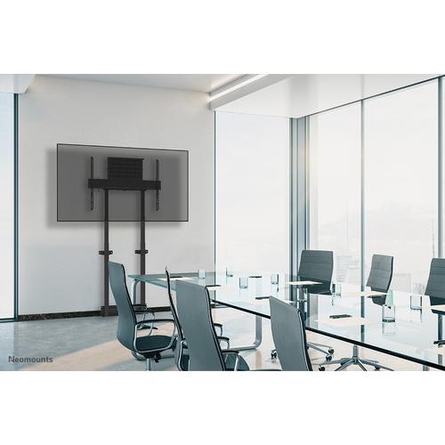 Neomounts Neomounts Move Lift Motorised Wall Stand incl. storage box 10 cm. Wheels VESA 100x100 up to 800x600
