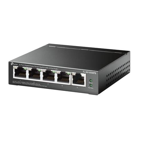 TP-Link TL-SG105 5-port Metal Gigabit Switch 5 10/100/1000M RJ45 ports supports GMP Snooping IEEE 802.1p QoS Plug & Play metal case